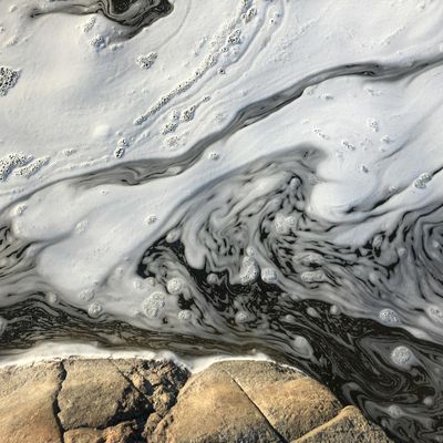 Abstract image of flowing water, symbolizing smooth movement.
